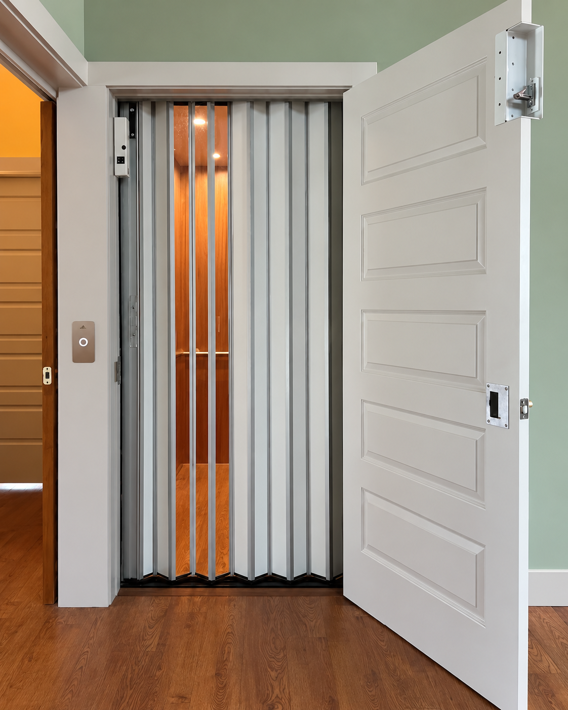 Garaventa Lift standard home elevator door package