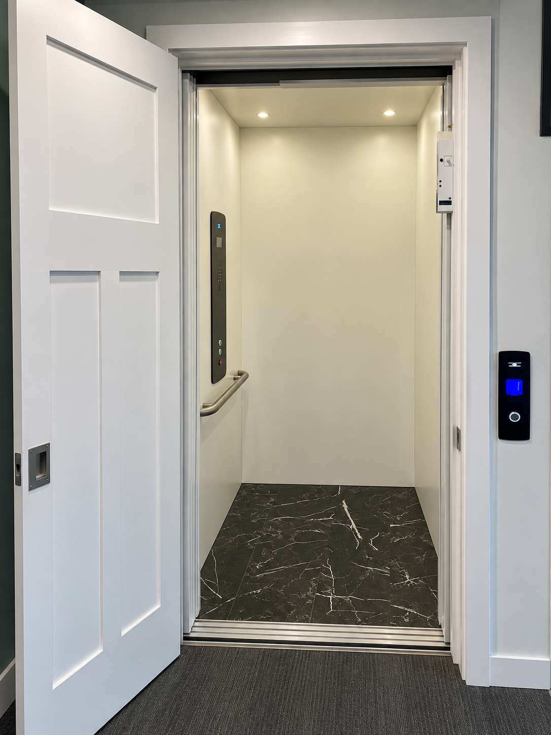 Garaventa Lift upgrade home elevator door package