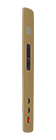 Polished mirror gold car operating panel (COP) finish from Garaventa Lift’s 3D elevator configurator interior options