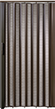Bronze aluminum perforated gate open from Garaventa Lift’s 3D elevator configurator accessory options