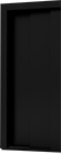 Black sliding door open from Garaventa Lift’s 3D elevator configurator accessory option