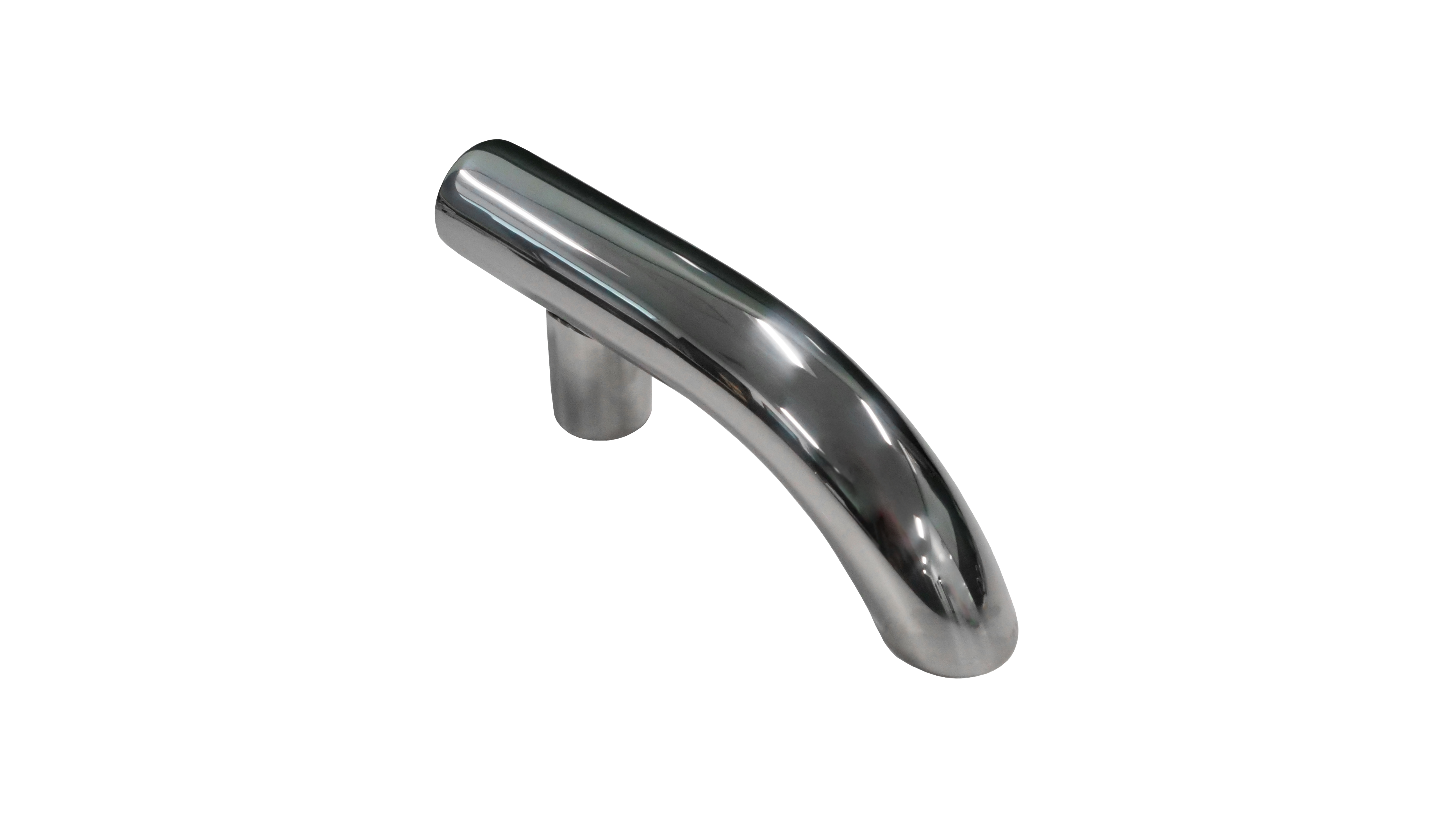 Premium Polished Stainless Steel Handrail from Garaventa Lift’s 3D elevator configurator