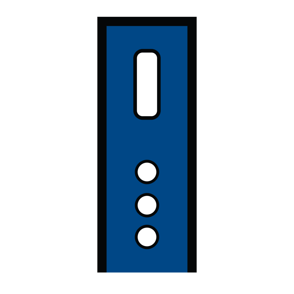 Control panel (COP) icon from Garaventa Lift’s 3D elevator configurator used for selecting operating panel styles and features